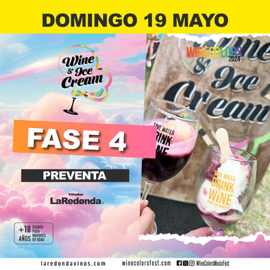 (Wine & Ice Cream) Wine Colors Music Fest - Domingo, 19 de mayo de 2024