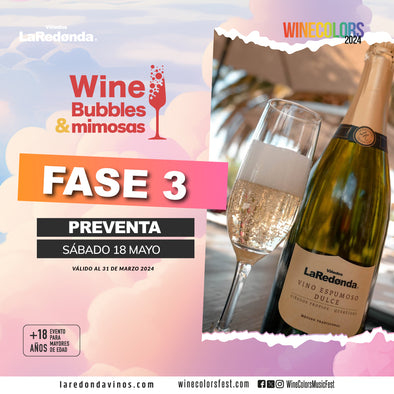(Wine Bubbles & Mimosas) Wine Colors Music Fest - Sábado, 18 de mayo de 2024