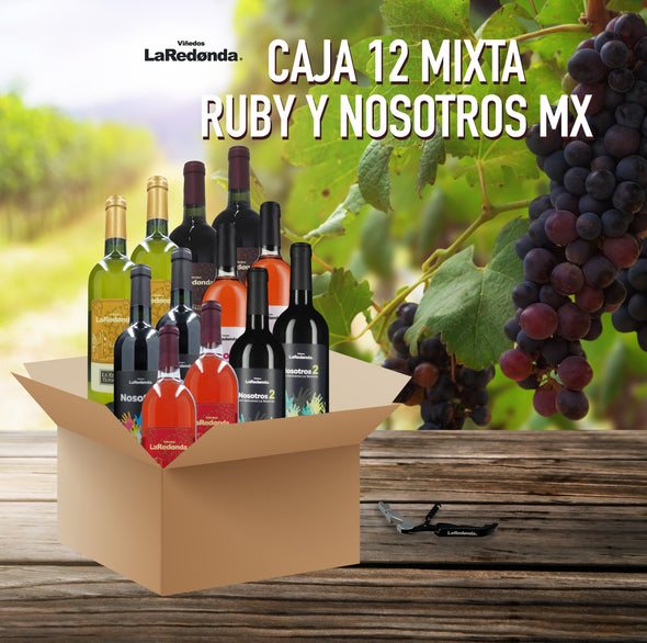 Caja 12 Mixta Ruby y Nosotros MX