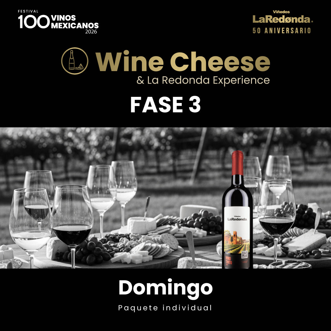 (Wine Cheese & LR Experience) 100 Vinos Mexicanos 2026 -  Domingo, 1 de marzo