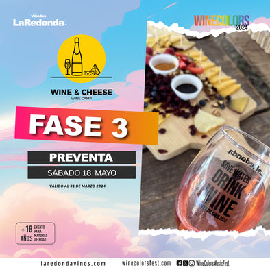 (Wine & Cheese) Wine Colors Music Fest - Sábado, 18 de mayo de 2024
