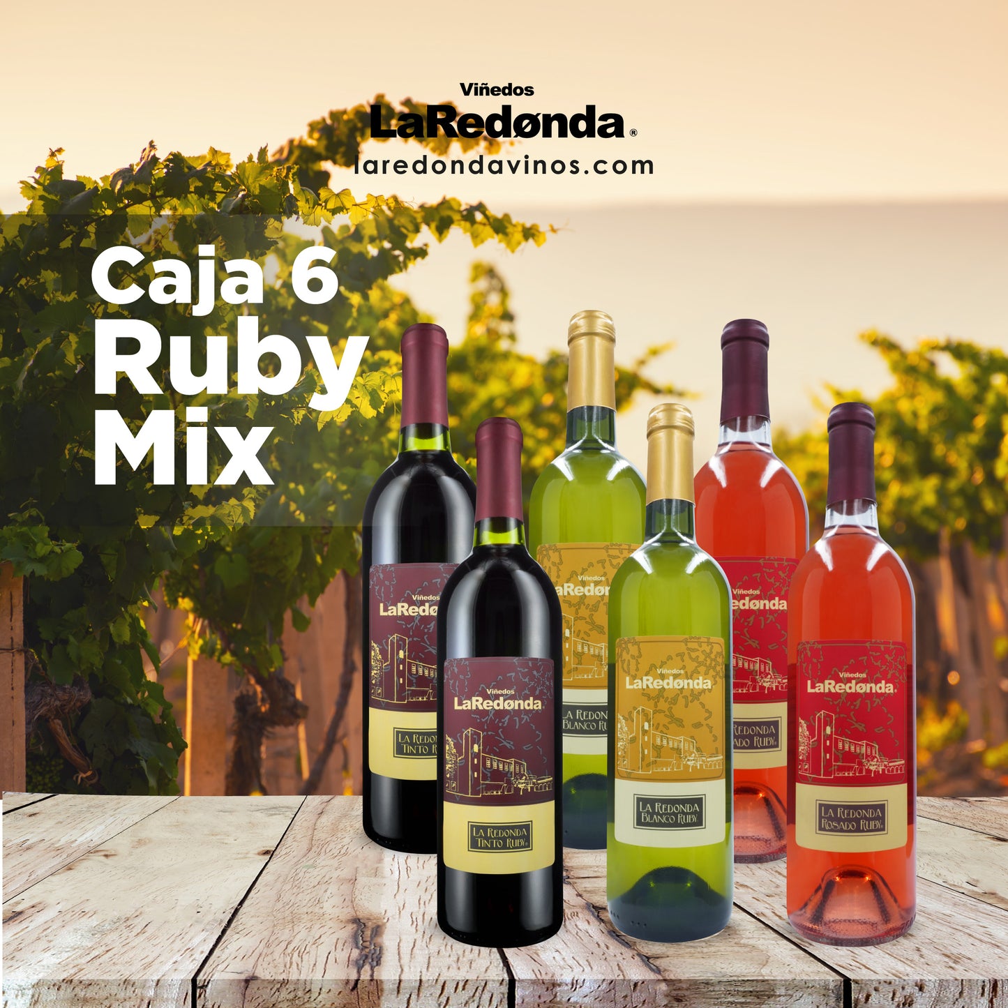 Caja de 6 Ruby Mix