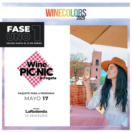 (Wine Picnic & Fogatada) Wine Colors Music Fest - Sábado, 17 de mayo de 2025