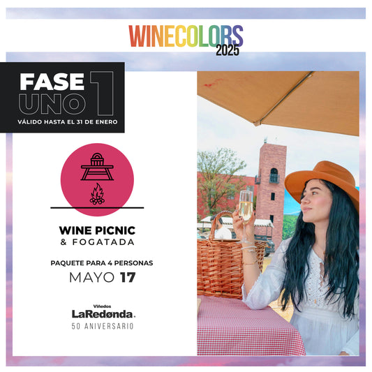 (Wine Picnic & Fogatada) Wine Colors Music Fest - Sábado, 17 de mayo de 2025