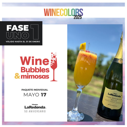 (Wine Bubbles & Mimosas) Wine Colors Music Fest - Sábado, 17 de mayo de 2025