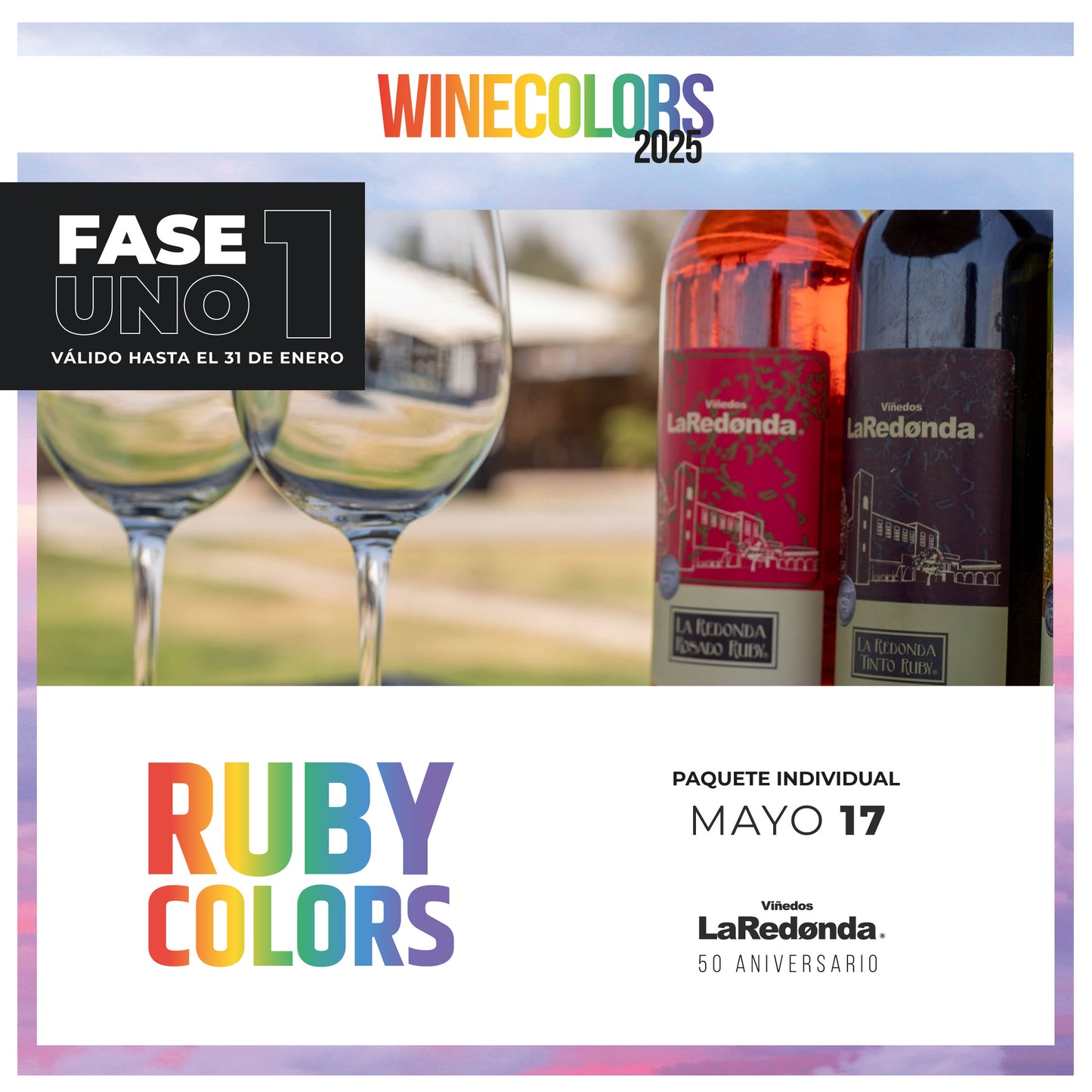 (Ruby Colors) Wine Colors Music Fest - Sábado, 17 de mayo de 2025