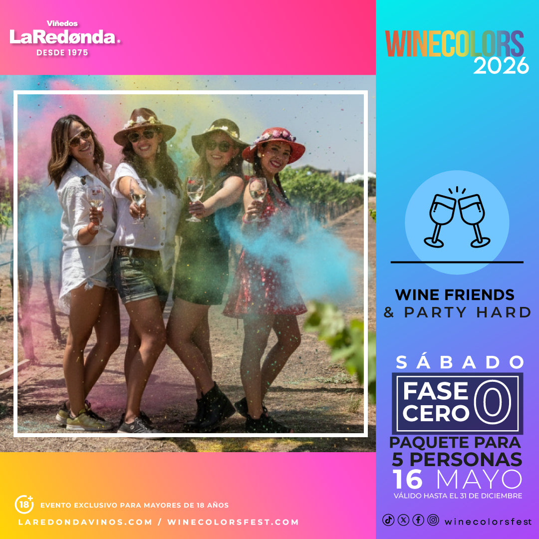 (Wine Friends & Party Hard) Wine Colors Music Fest 2026 - Sábado, 16 de mayo