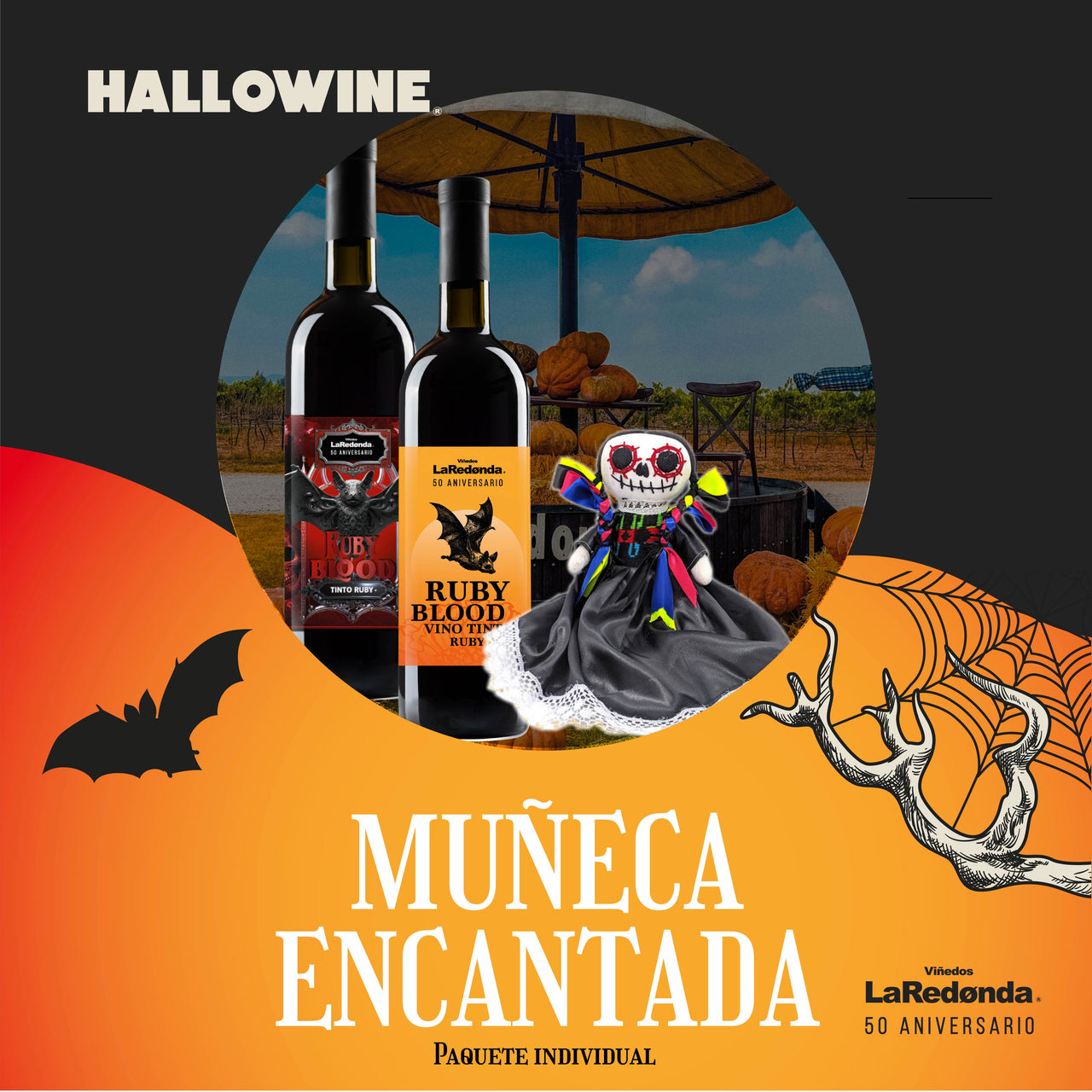(Muñeca Encantada) Hallowine 2025