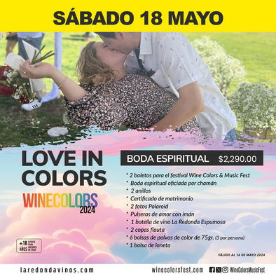 (Love in Colors) Wine Colors Music Fest - Sábado, 18 de mayo de 2024