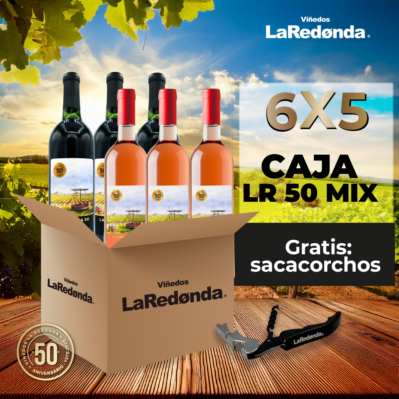 Caja de 6 LR 50 Mix