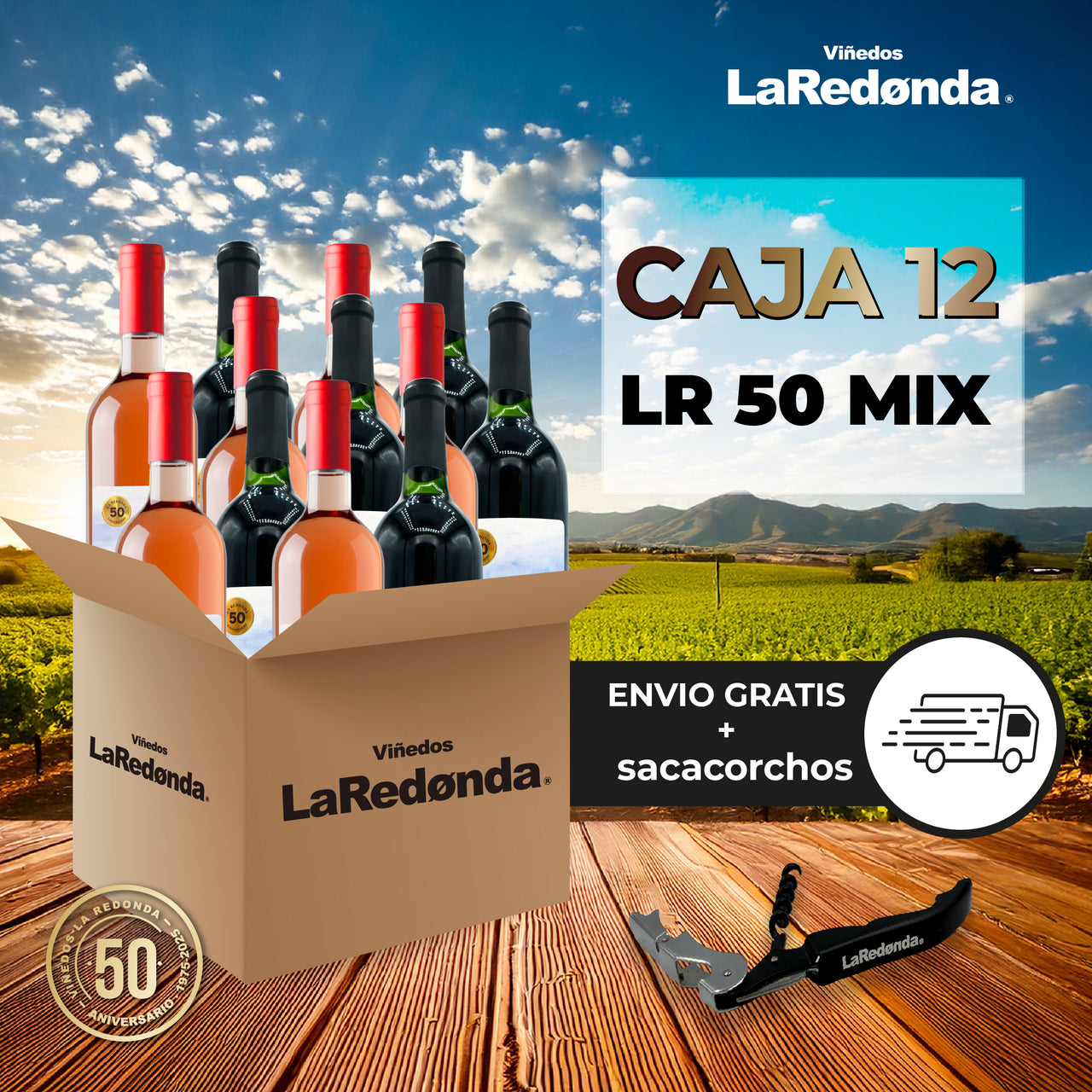Caja de 12 LR 50 Mix