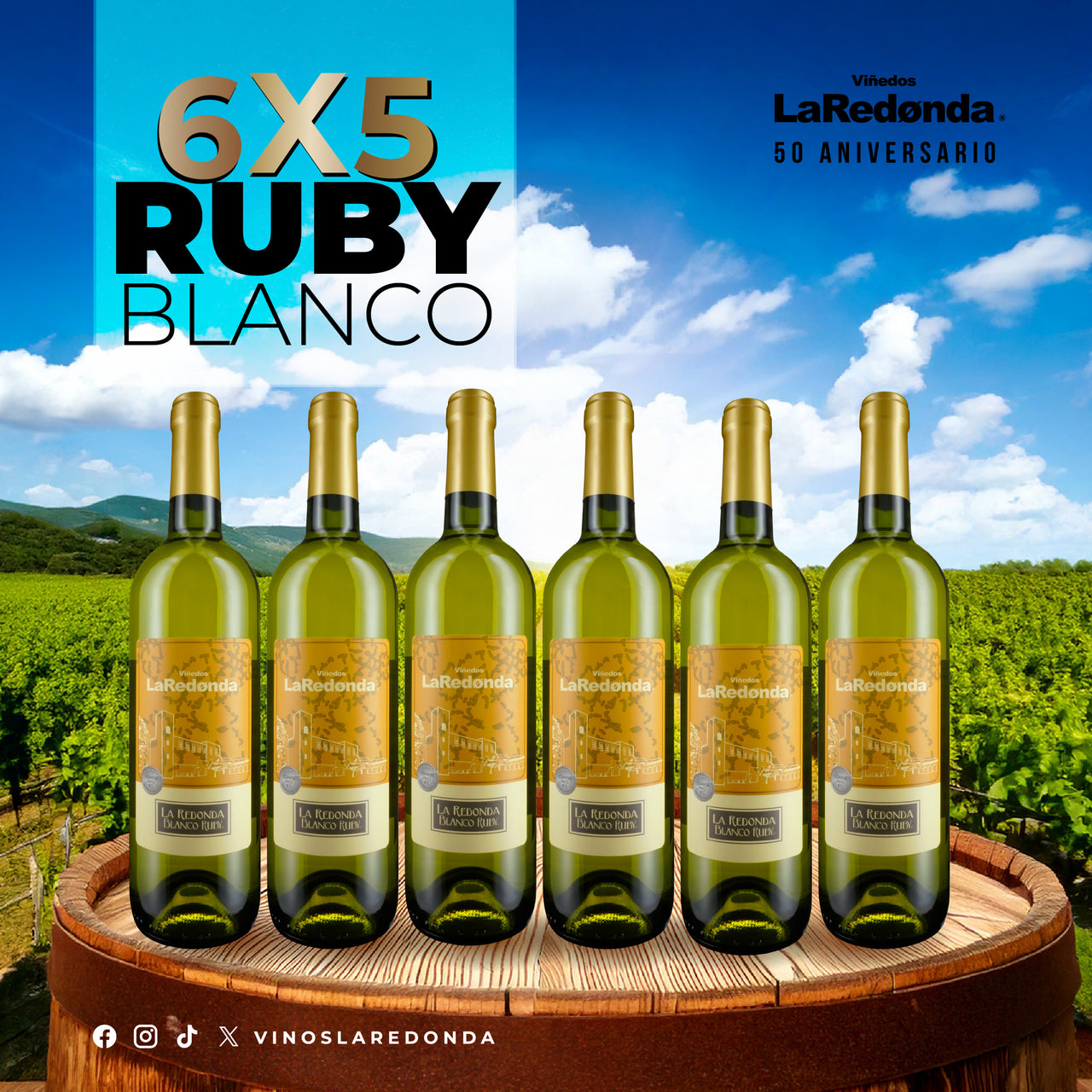 Caja de 6 Blanco Ruby