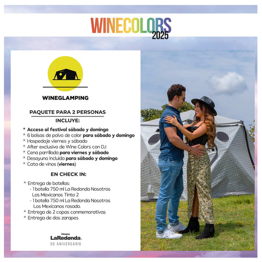 (Wine Glamping - Shiftpod) Wine Colors Music Fest 2025