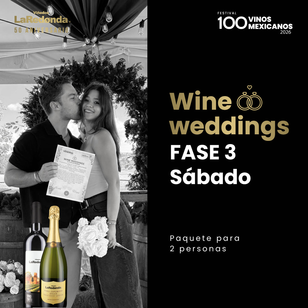 (Wine Weddings) 100 Vinos Mexicanos 2026 -  Sábado, 28 de febrero
