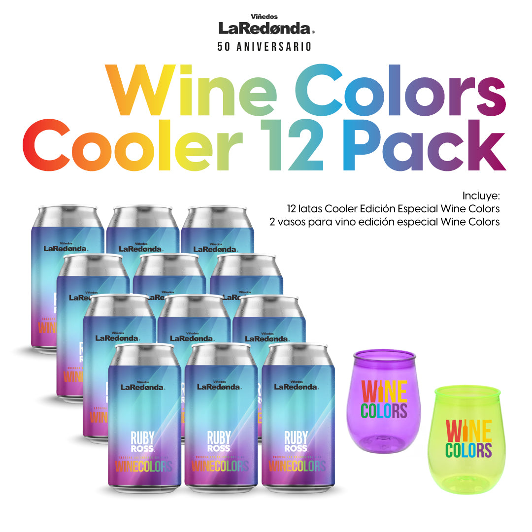 Wine Colors Cooler 12 Pack