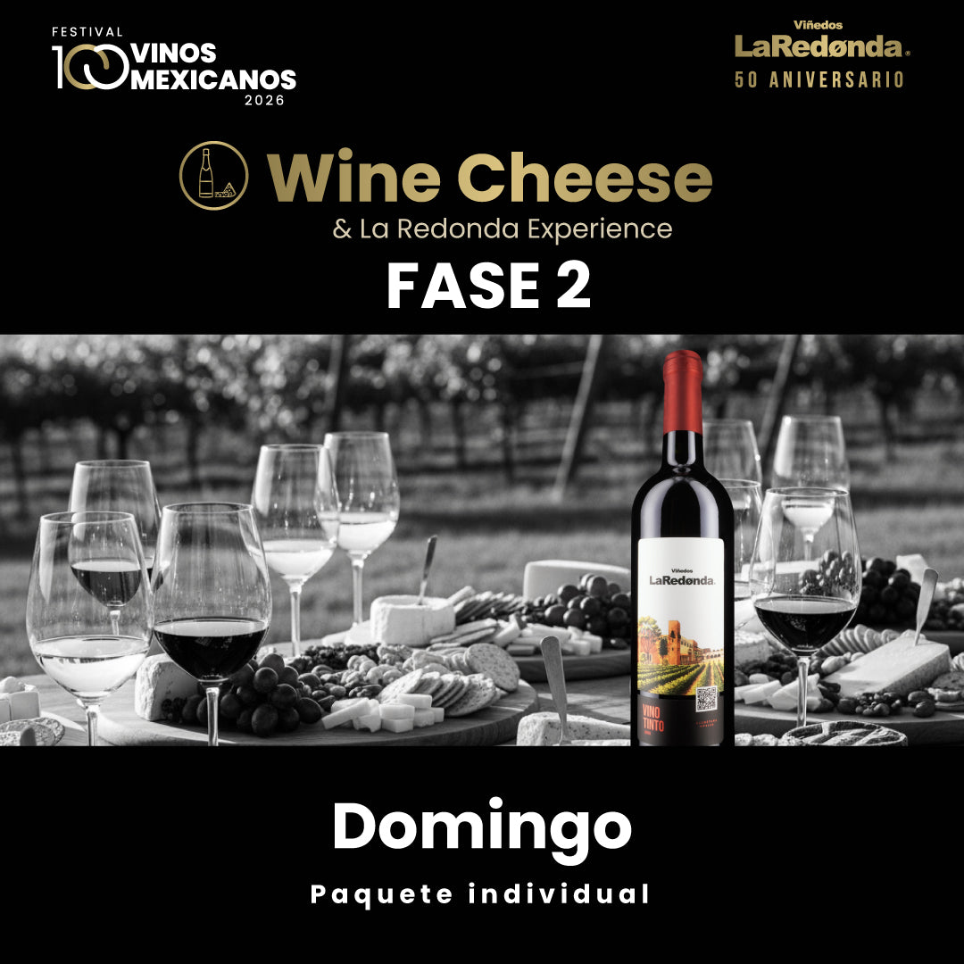 (Wine Cheese & LR Experience) 100 Vinos Mexicanos 2026 -  Domingo, 1 de marzo