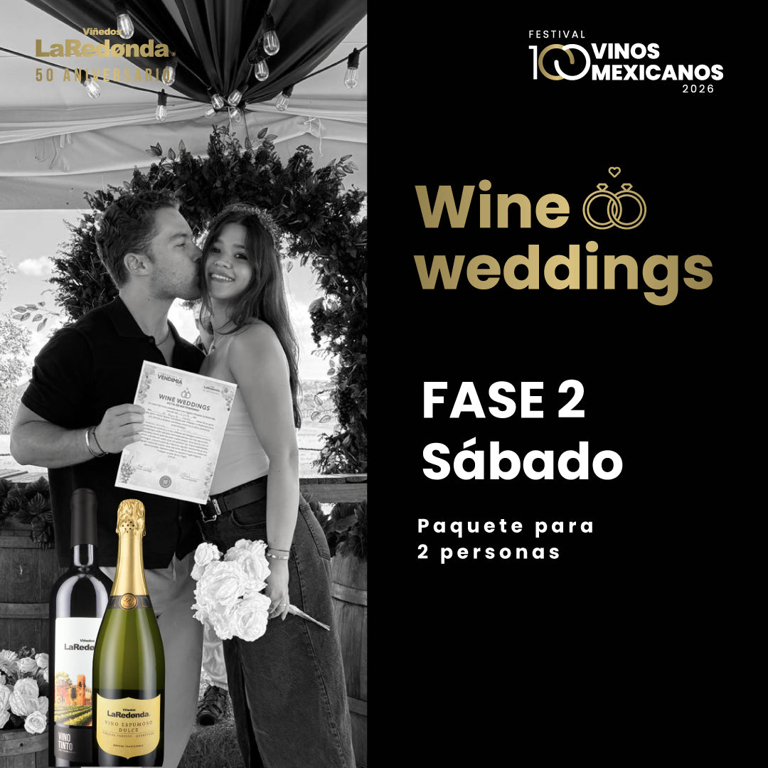 (Wine Weddings) 100 Vinos Mexicanos 2026 -  Sábado, 28 de febrero