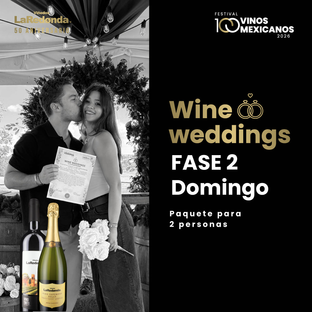 (Wine Weddings) 100 Vinos Mexicanos 2026 -  Domingo, 1 de marzo
