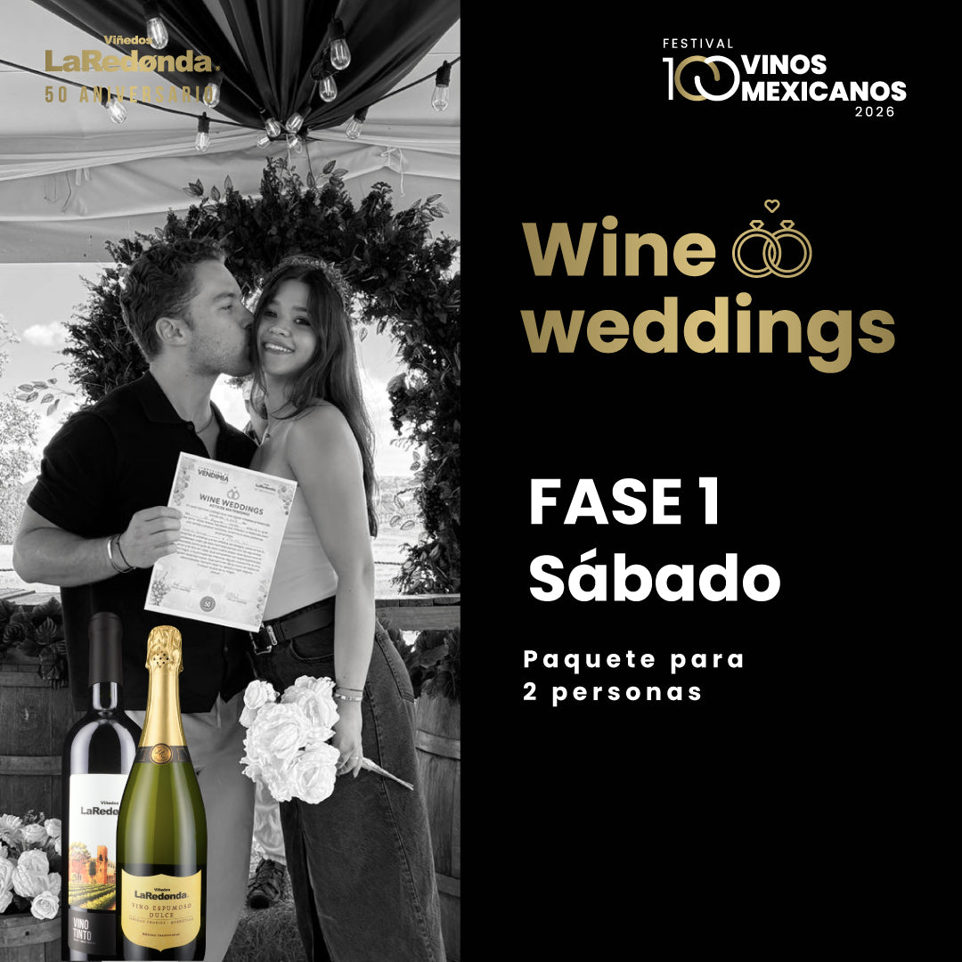 (Wine Weddings) 100 Vinos Mexicanos 2026 -  Sábado, 28 de febrero