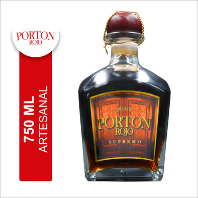 Brandy Artesanal Porton Rojo Supremo 765 ml